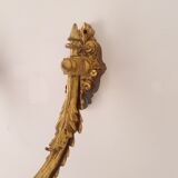 Paire d'appliques en laiton style Louis XVI