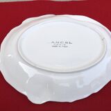 Lancel Paris ceramic dish with embossed parrot decoration