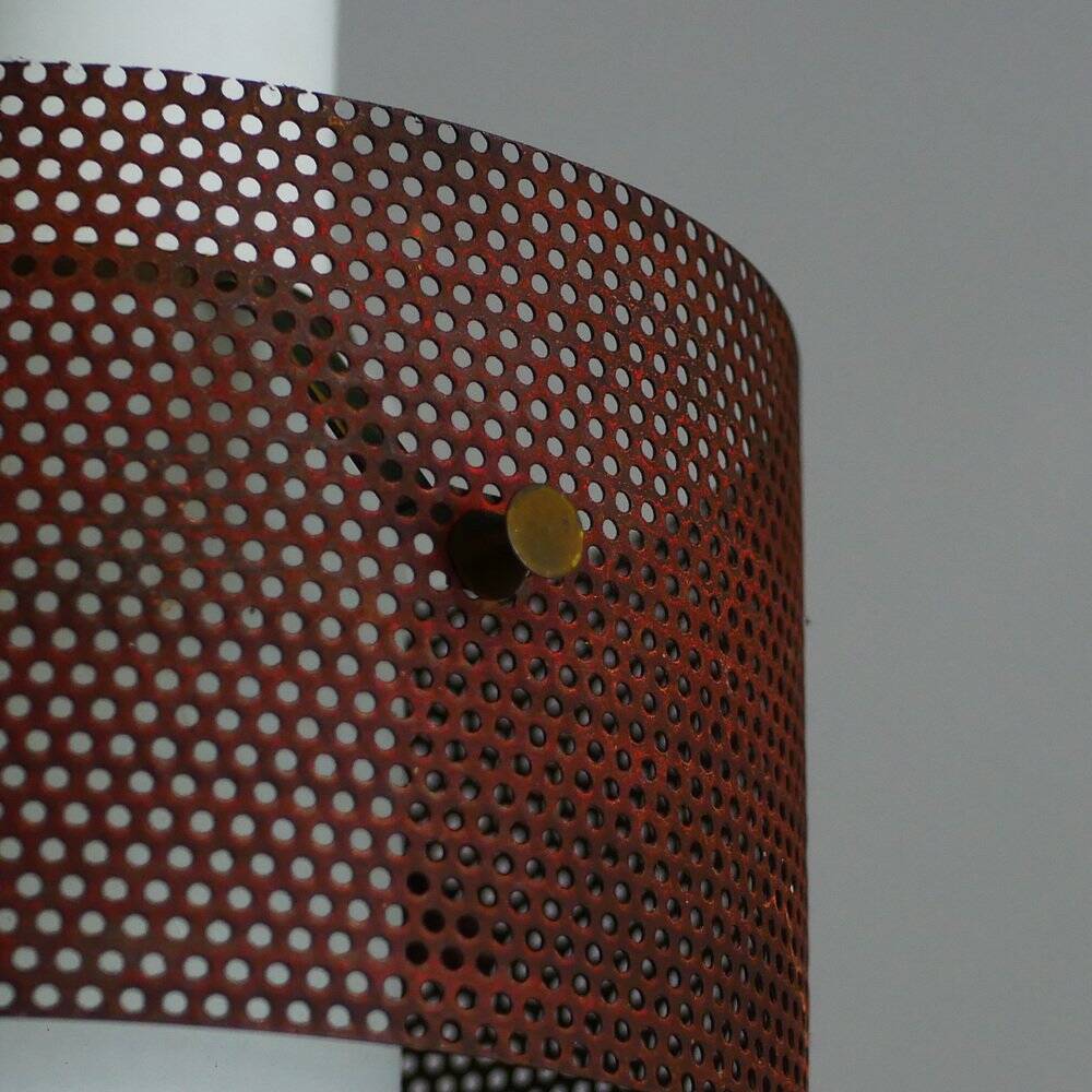 Ceiling light in the style of Mathieu Matégot, 1950s.