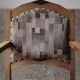 Art Deco chair with armrests