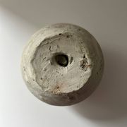 White clay pot