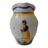 Carafe faïence Henriot Quimper numérotée