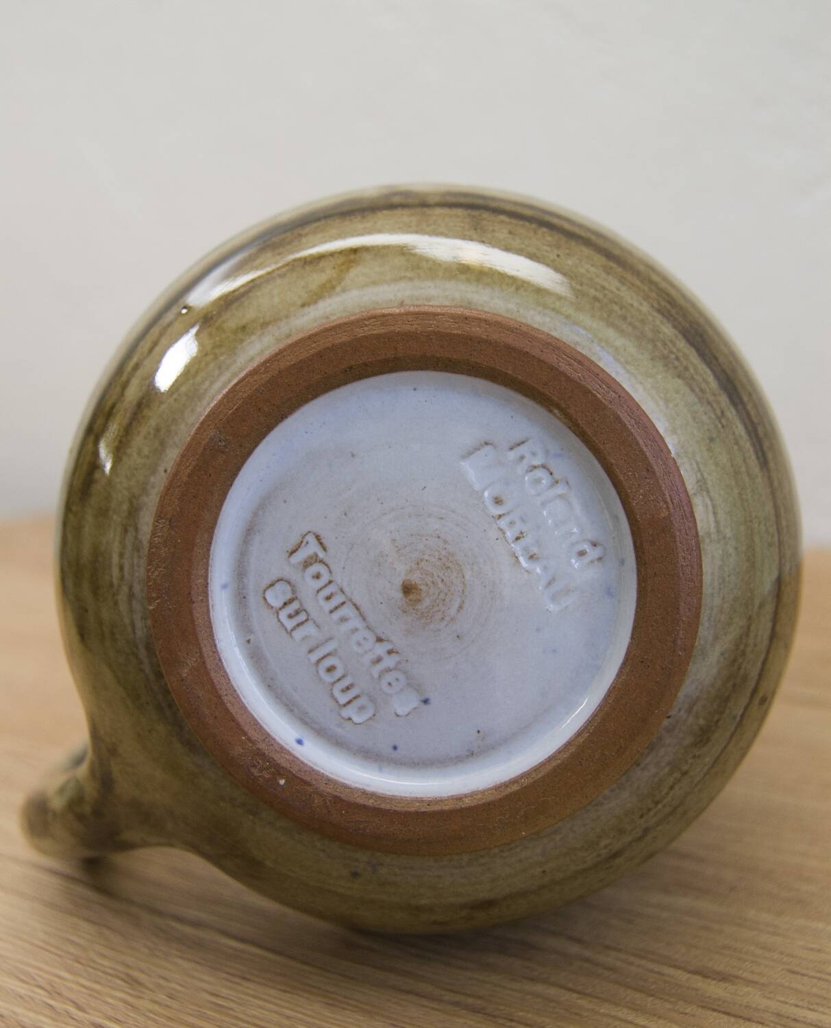 Roland Moreau Ceramic Pitcher – Tourrettes-sur-Loup, 1980s