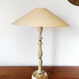 Onyx lamp 62cm vintage 1970