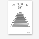 Illustration, Lyon "Croix-Rousse"