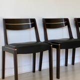 3 1930s leather chairs