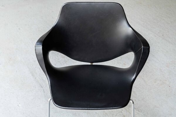 Set of 2 dining chairs by Straatman,  Loral & Cie, Belgium, 1960's