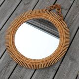 Rattan sun mirror 530mm