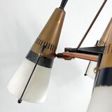 Mid-Century Modern sputnik chandelier, Italy 1950s