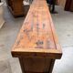 Buffet brutaliste en vieux sapin