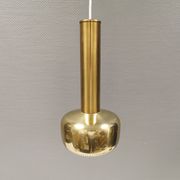 VERY rare original Vilhelm Lauritzen Gold Pendant for Louis Poulsen Denmark.