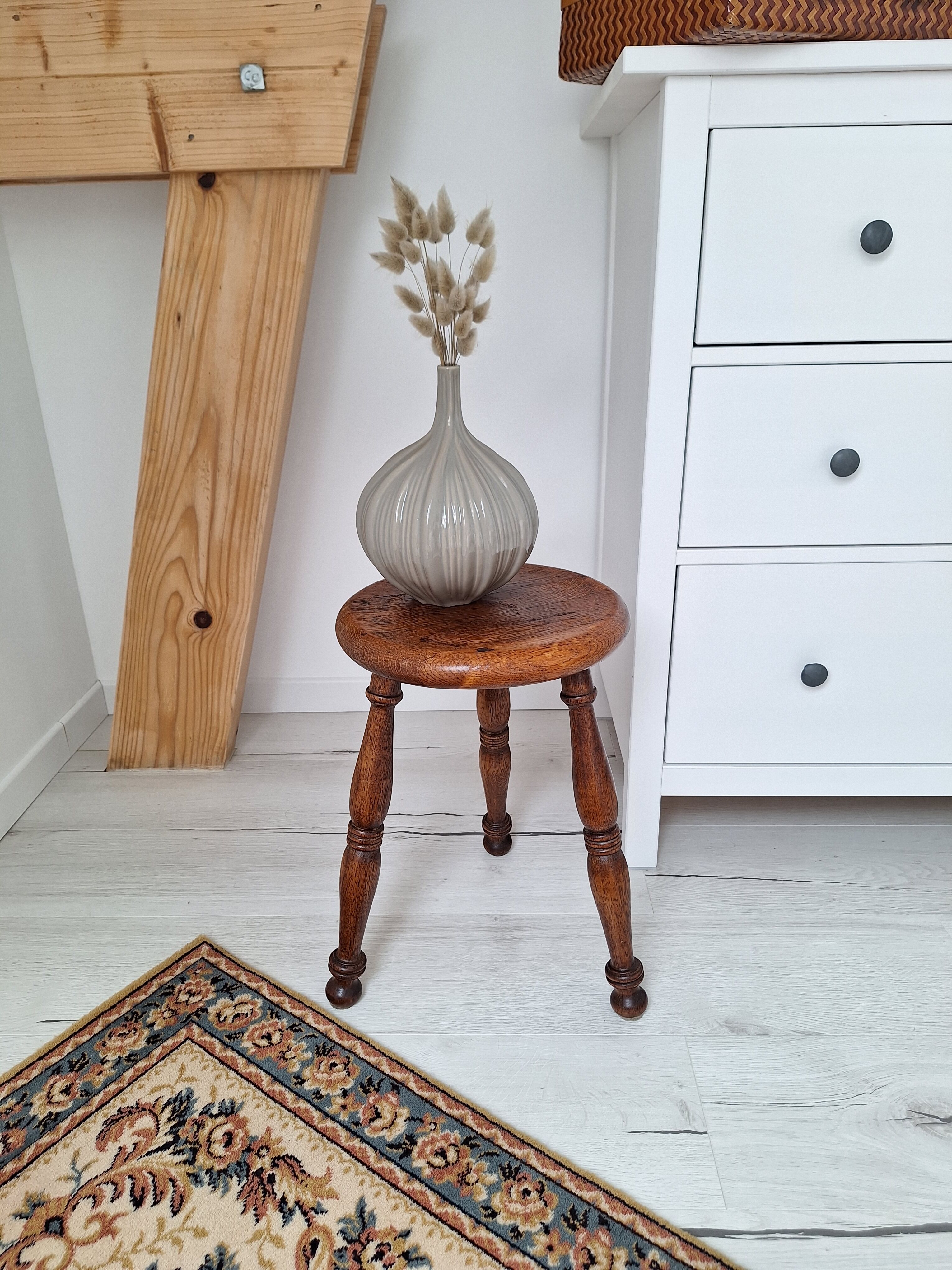 Vintage tripod stool