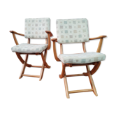 Paire de fauteuils scandinaves