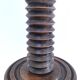 Solid wood lamp base by Charles Dudouyt