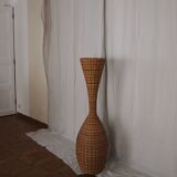 Large wicker vase