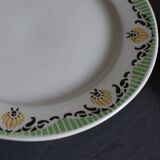 2 assiettes anciennes Sarreguemines Maroussia