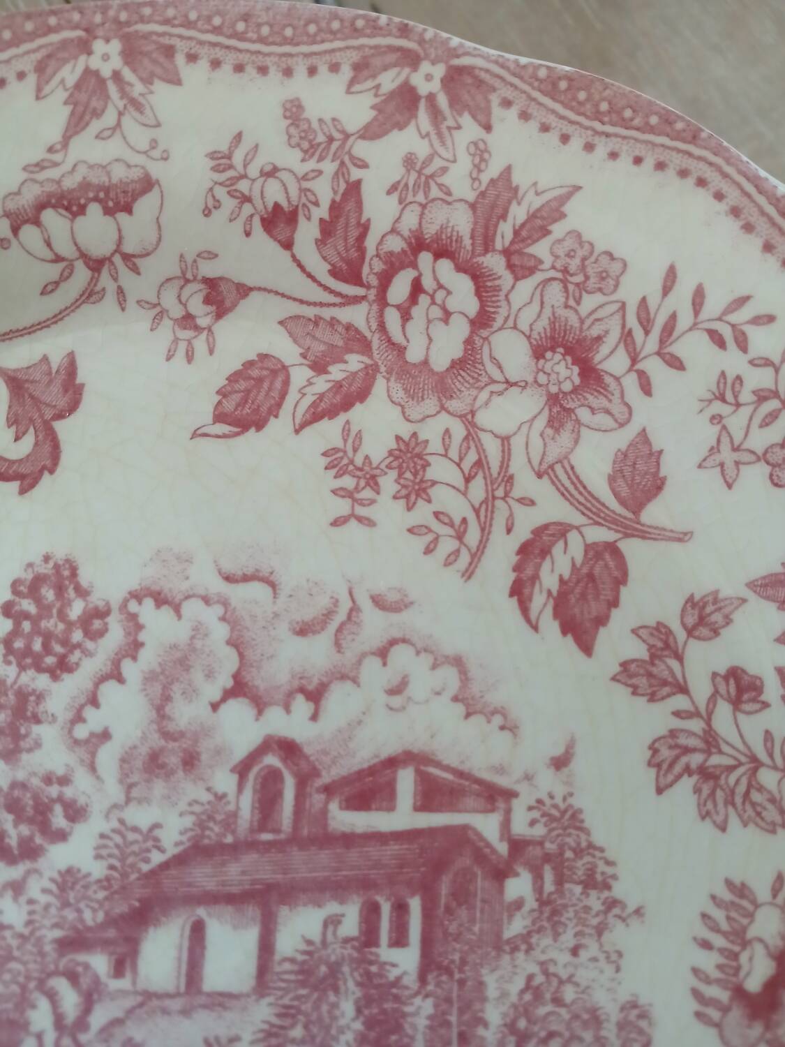 10 antique dinner plates
