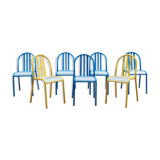 7 Mallet Stevens school chairs