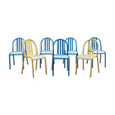 7 Mallet Stevens school chairs