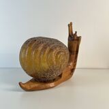 Snail Design Table Lamp - Marzio Cecchi, Murano glass 1960