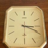 Pendule horloge octogonale Quartz Japon