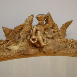 Victorian overmantel mirror - 70x97cm