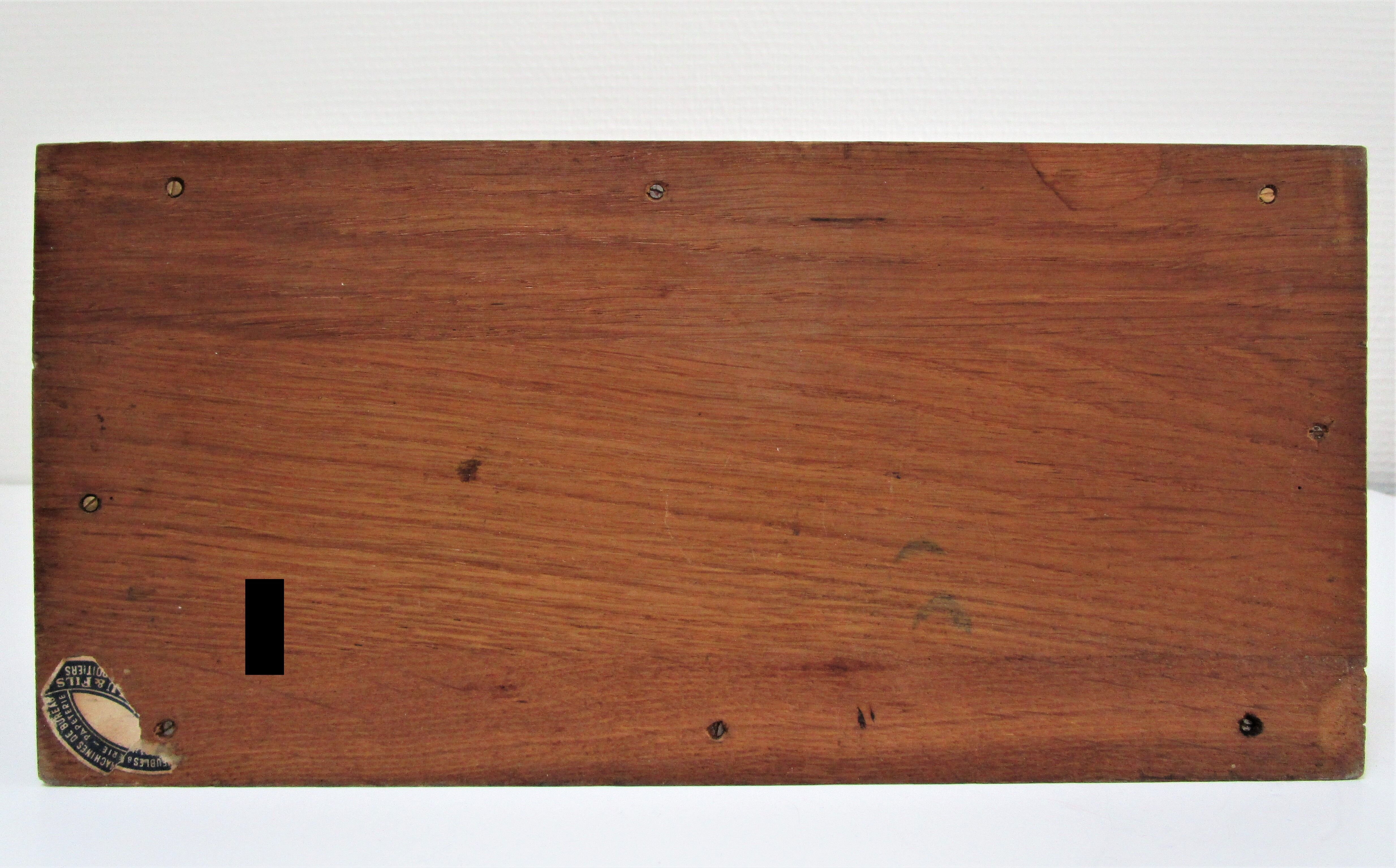 Deux range-courrier bois massif vintage