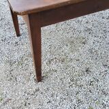 Farmhouse table in oak spindle legs nineteenth century