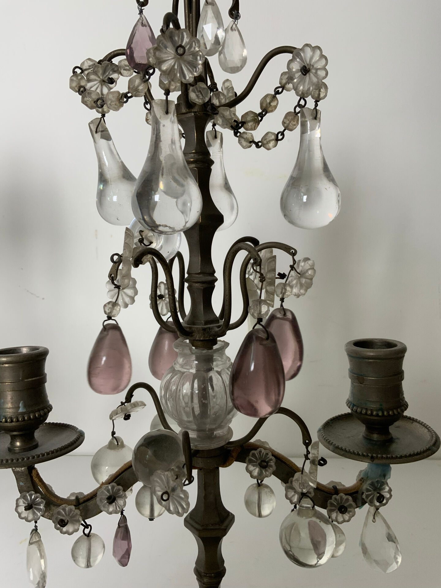 Pair of 19th-century candelabra