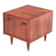 Vintage teak bedside table in Scandinavian style - France, 1960s