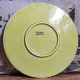 Six vintage Czech ceramic dessert plates