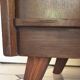 Meuble à chaussures vintage pieds compas
