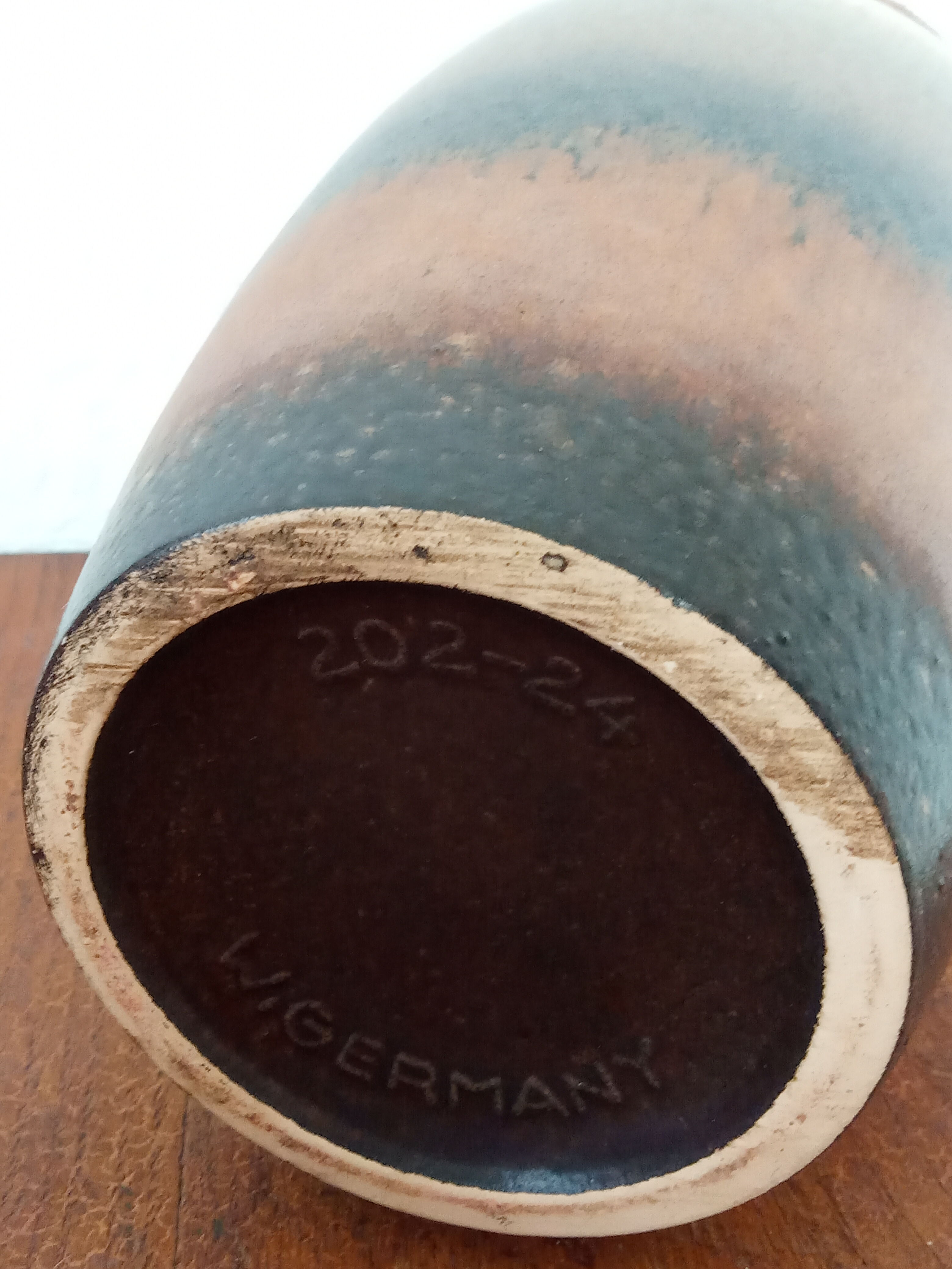 Vase Scheurich Keramics West Germany 70s,