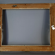 Old frame Louis XV style foliage 44x34cm gilded stucco wood SB170