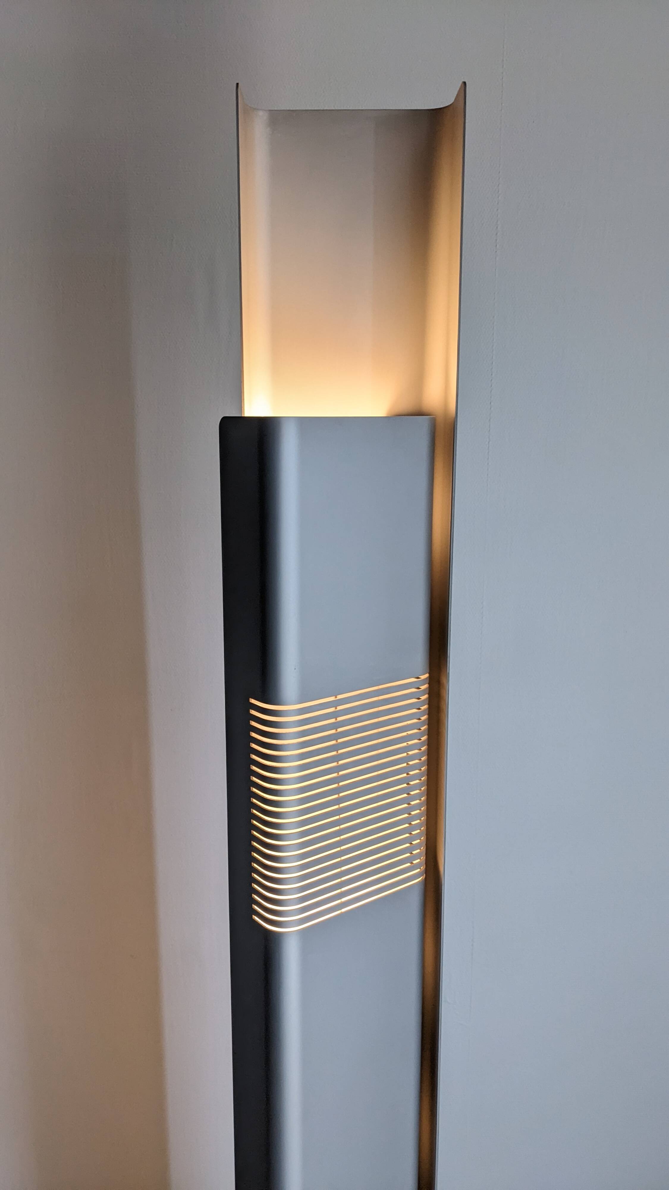 Floor lamp by Pierre and André Bos published by Walter & Moretti, France 1972