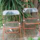 Pair of Plia chairs Giancarlo Piretti for Castelli