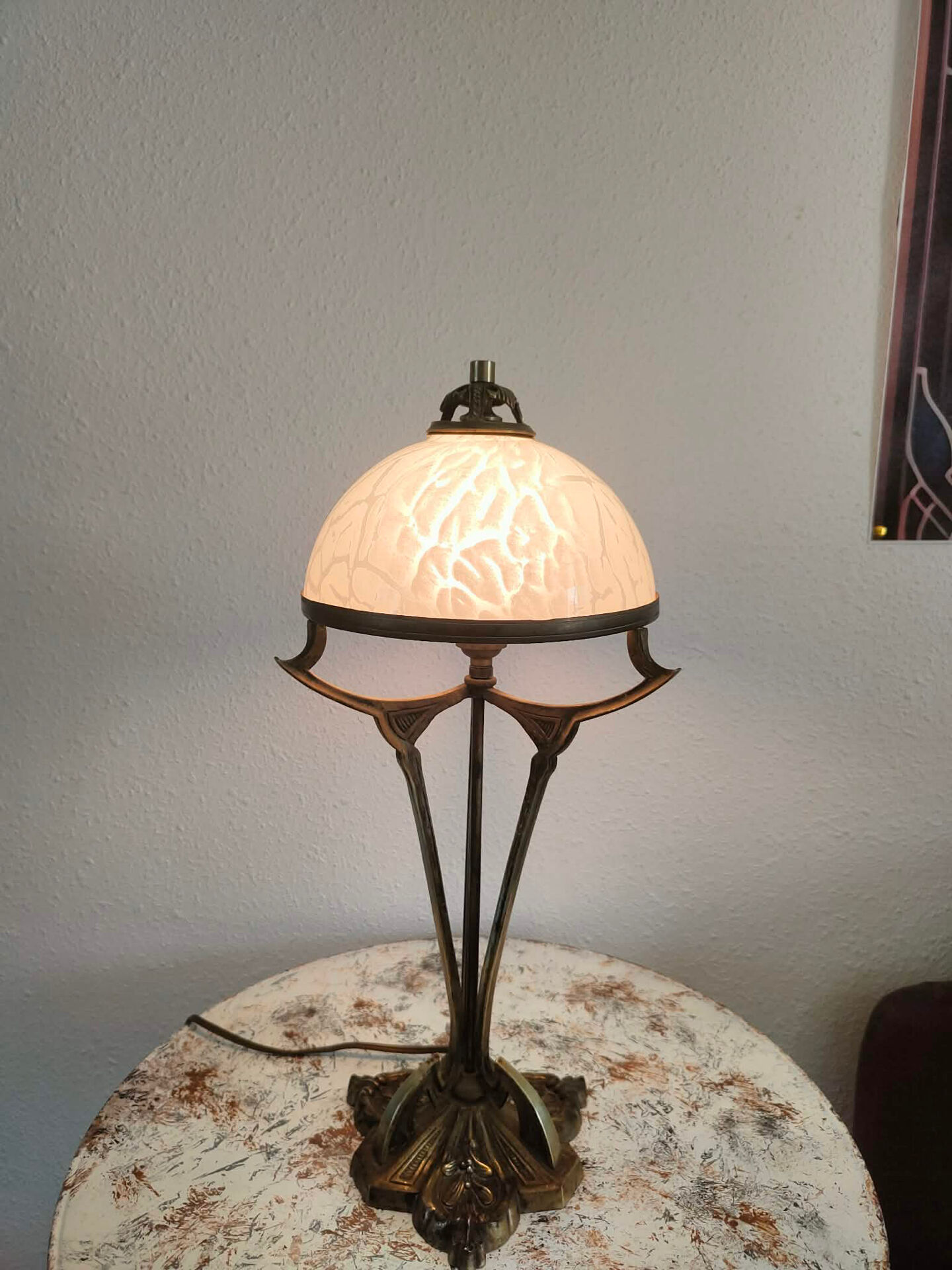 Lampe art nouveau 1900/1910