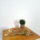 Statue en porcelaine léopard vintage