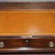 Library secretary George III in Cuban mahogany by Gillows, circa 1790.