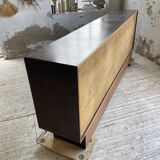 Brutalist sideboard attributed to De Coene, 1970s