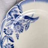 6 dessert plates Sarreguemines Digoin Model André