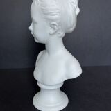 Biscuit bust of Houdon