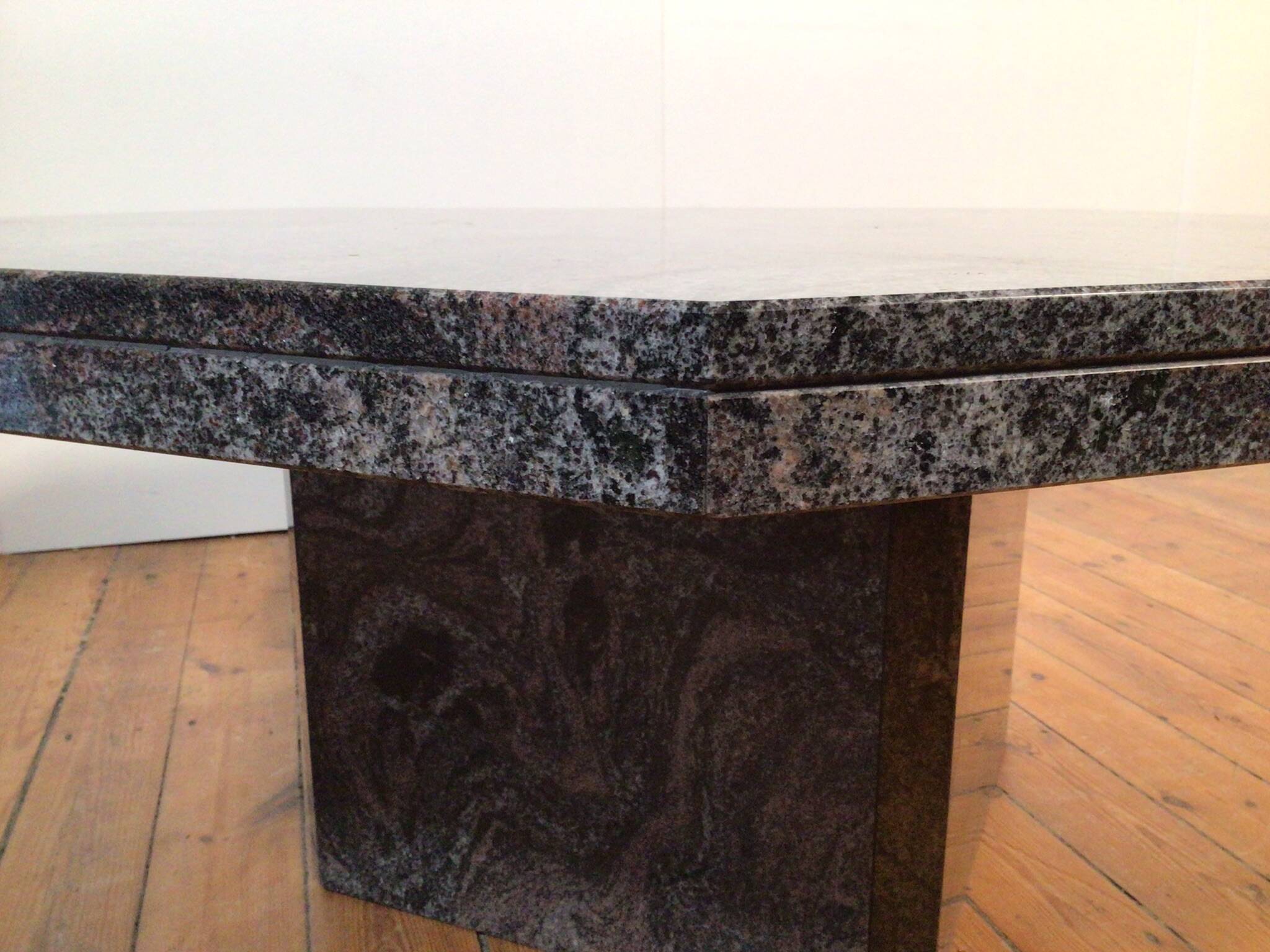 marble octagonal coffee table