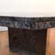 marble octagonal coffee table