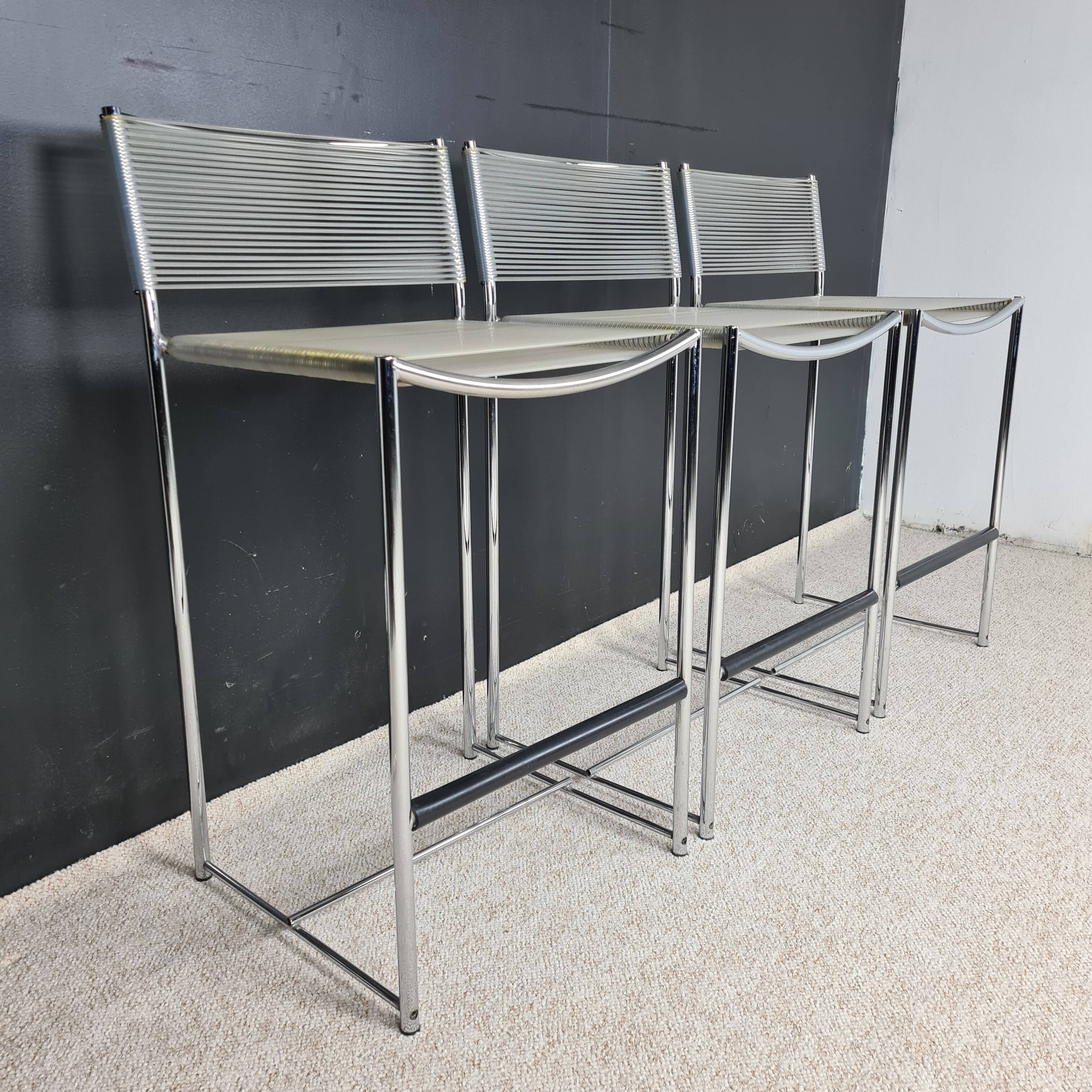 Chaises de bar "spaghetti " Giadomenico Belotti