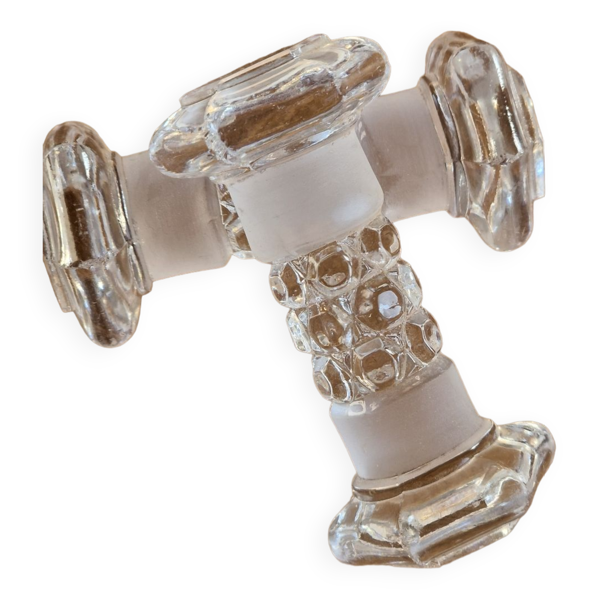 Crystal knife holder