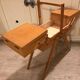 Vintage sewing box 1960 feet compass