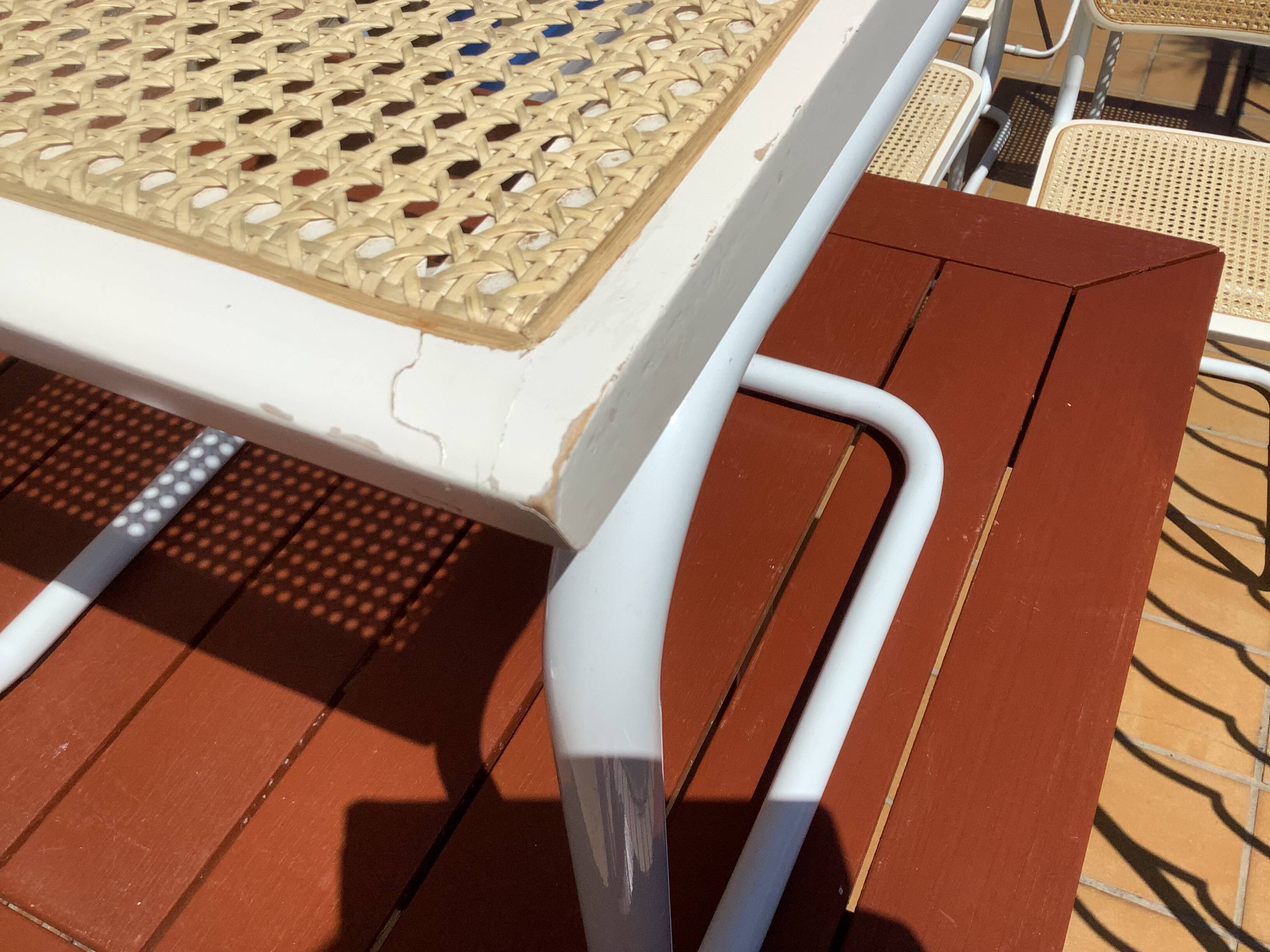 Set of 6 B32 chairs Marcel Breuer Italy design 1970