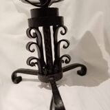 Lampe fer forgé Art Déco