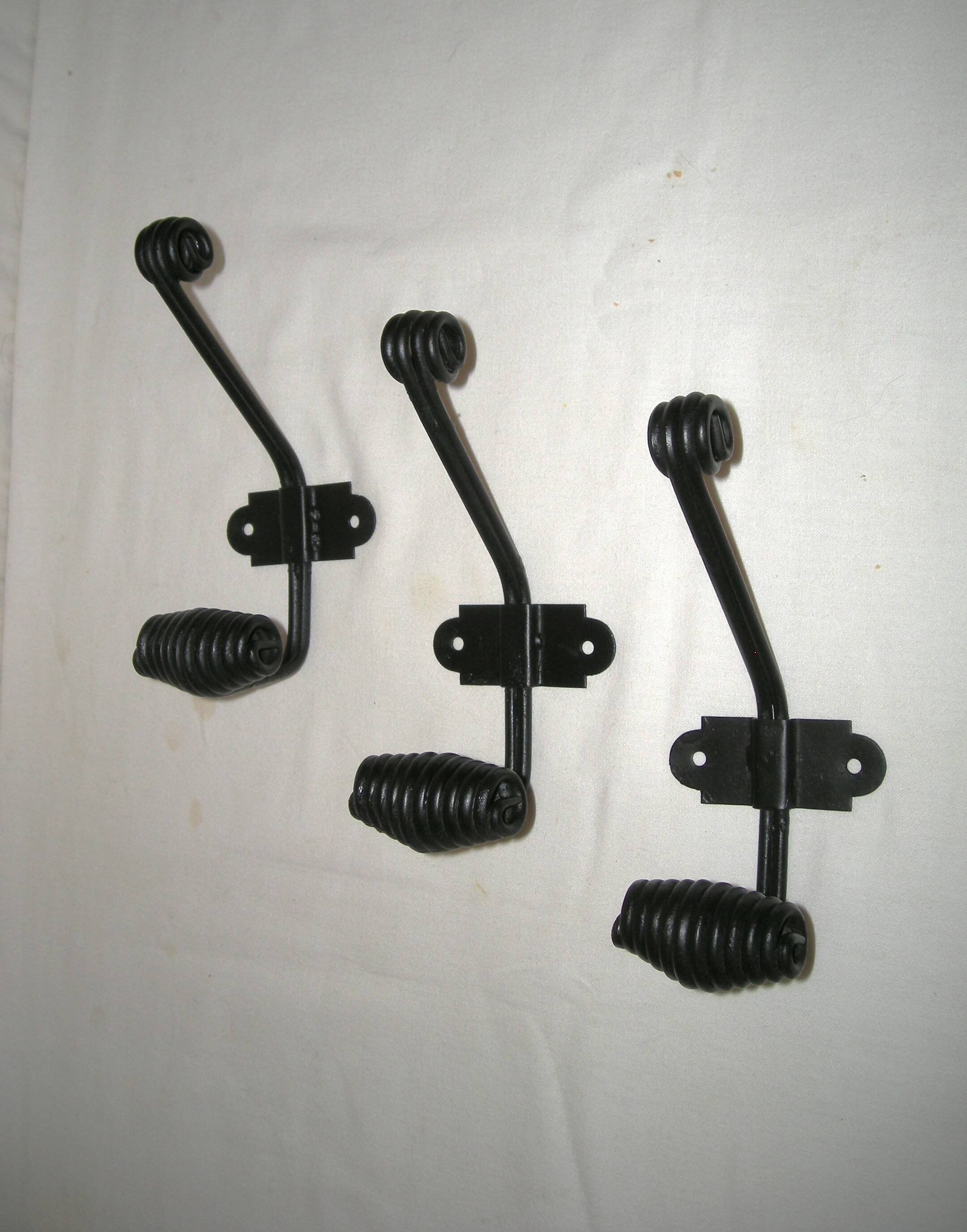 Wall coat hooks from the 1920s - 1930s